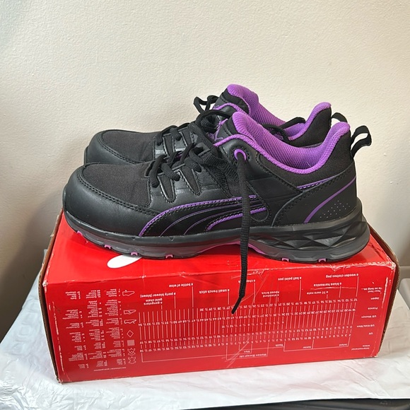 NWT Puma Stacey Toe Work Shoe. Stepper 2.0 Size 8 composite toe - Picture 1 of 6